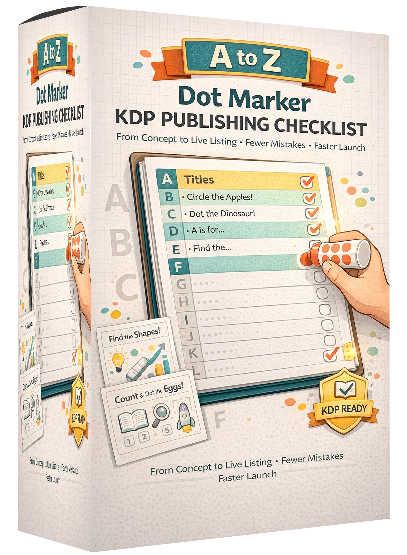 Dot Marker KDP Publishing Checklist
